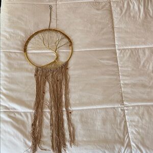 Gold and Brown Tree of Life Wall Hanging